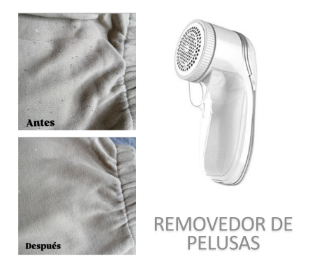 Removedor De Pelusas Recargable Usb